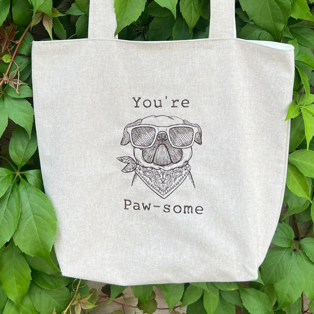 You're Paw-some Tote Bag