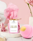 You Are Fabulous - Floral Scented Bath Bomb Soak