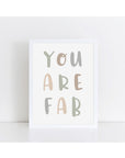 You Are Fab - Muted Camo