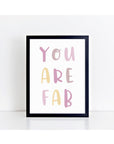 You Are Fab - Pinks