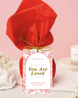 You Are Loved - Vintage Floral Rose Bath Bomb