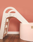 Wooden Indoor Scandi Slide for Children 87x46cm