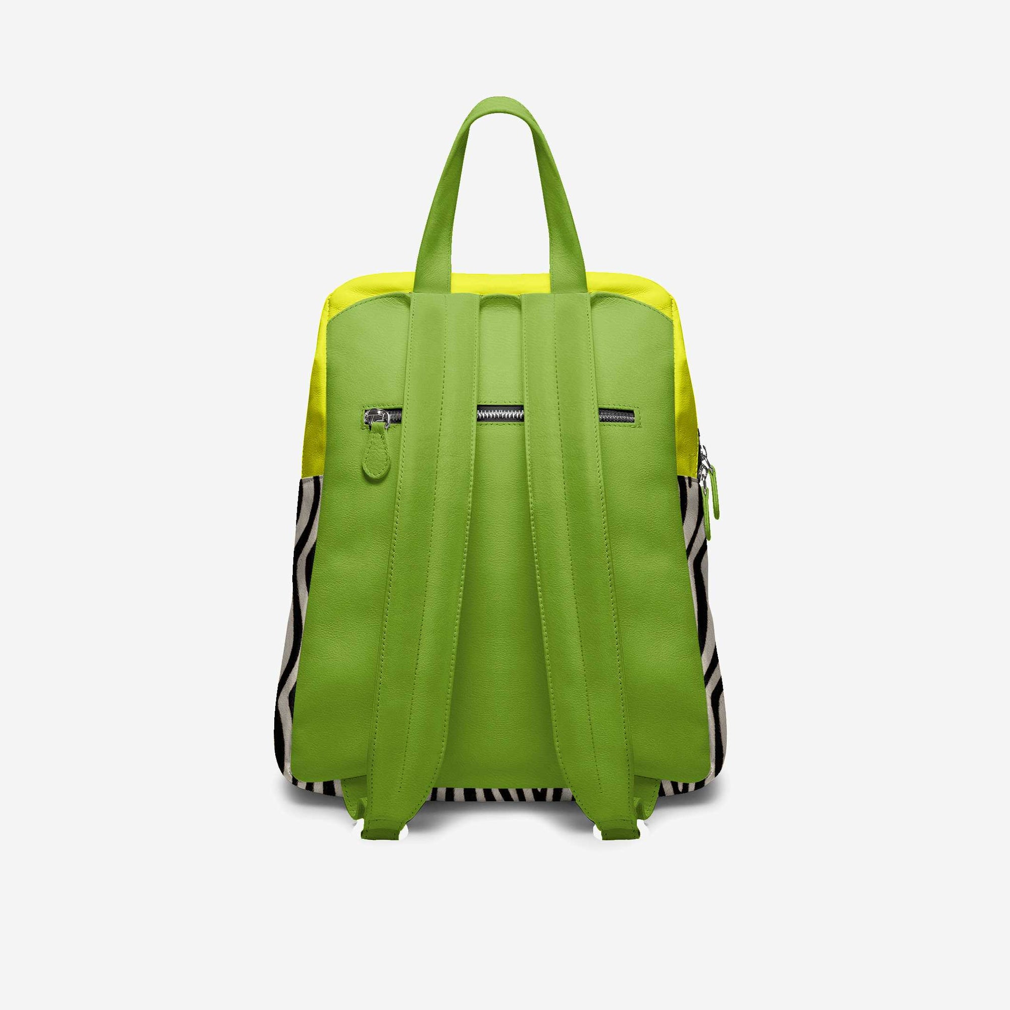 Zebra Jungle Backpack by BYMANYC ® New York – Handmade Vegan Luxury-3