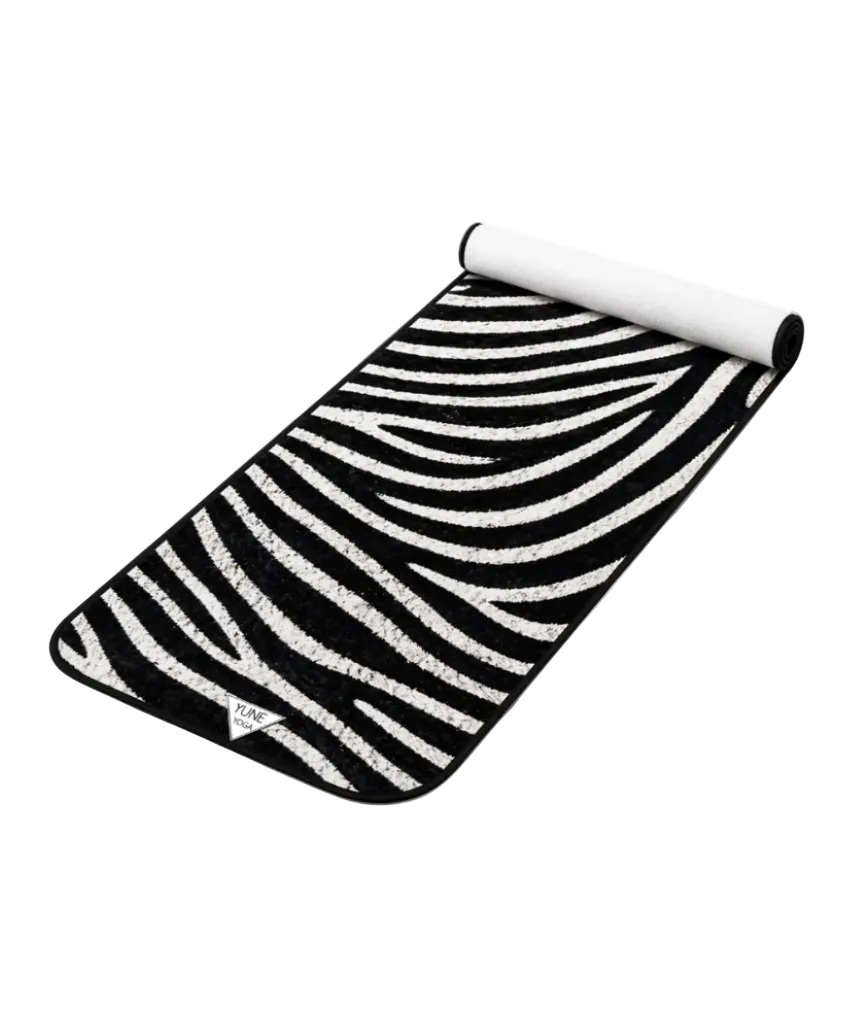 Zebra Yoga Towel