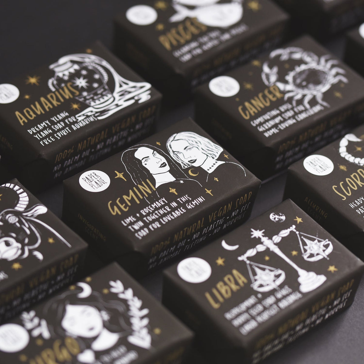 Gemini Star Sign Zodiac Bar - Natural and Vegan Horoscope Soap