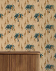 Zohra Giraffe Pattern Wallpaper