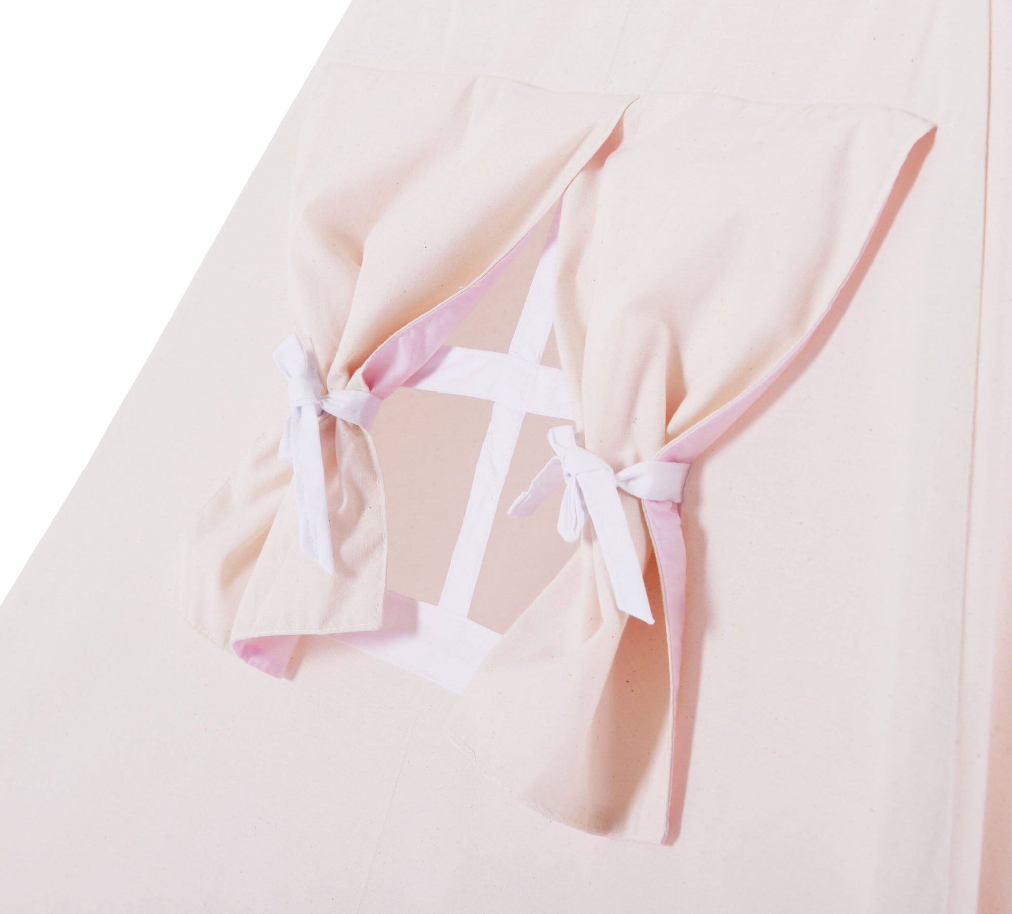 Soft Pink Tipi Tent Set – Inspire Imagination &amp; Playful Rest by Sówka at brixbailey.com