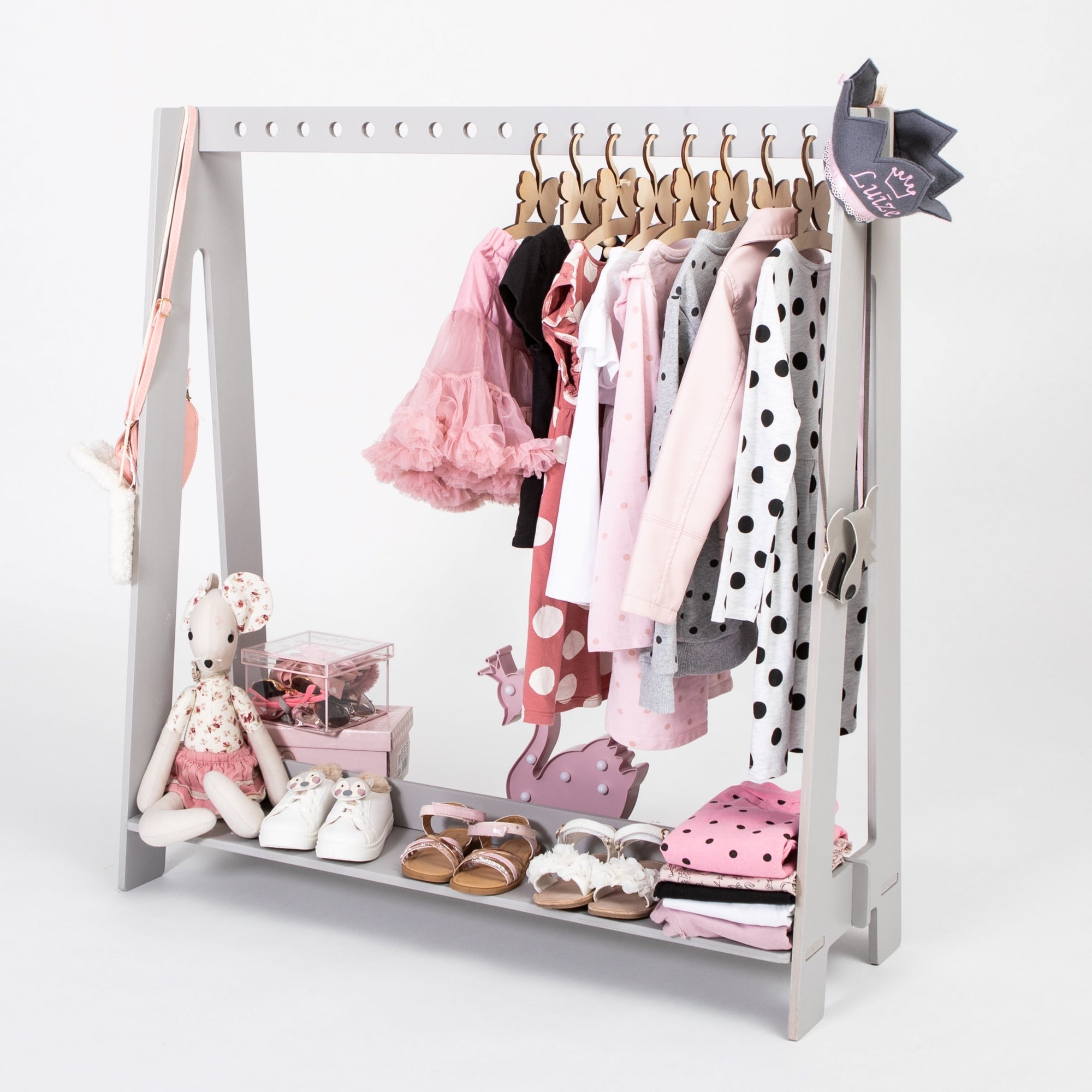 Toddlers Clothing Rack with Hangers Version Two