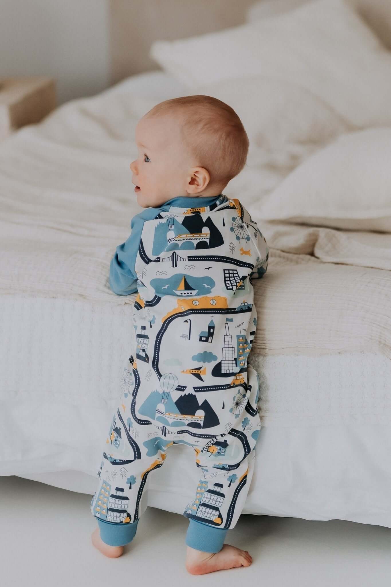 Baby Sleepsuit City Life Jumpsuit