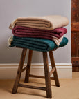 Dune Pure New Wool Throw - Vintage