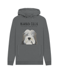 Unleash the Hairicane: Bearded Collie Men’s Hoodie