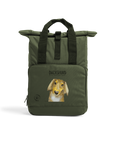 Long Haired Dachshund Roll-Top Backpack – Small Dog, Big Adventure!