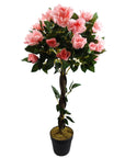 Leaf Design 90cm Pink Rose Tree-0