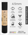 Yoga Studio Oeko-Tex Sticky Yoga Mat 4.5mm