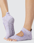ToeSox Half Toe Bellarina Women's Yoga Grip Socks