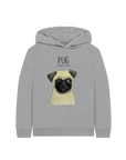 Pug-tastic Cozy Kids Hoodie – Snuggle Up in Pug Perfection!