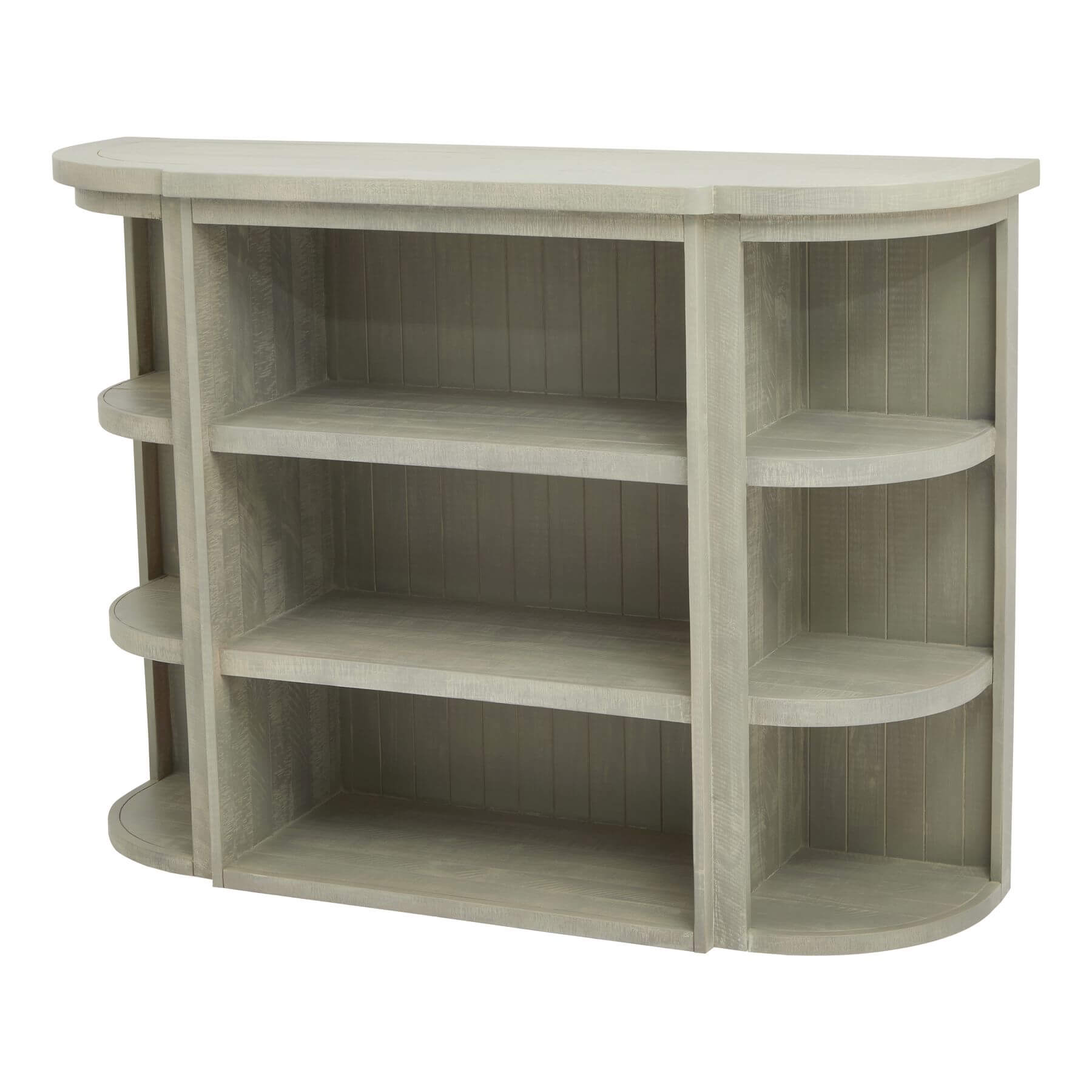 Three Tier Wooden Shelf Scandinavian Style
