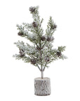 Mini Snowy Fir Tabletop Tree