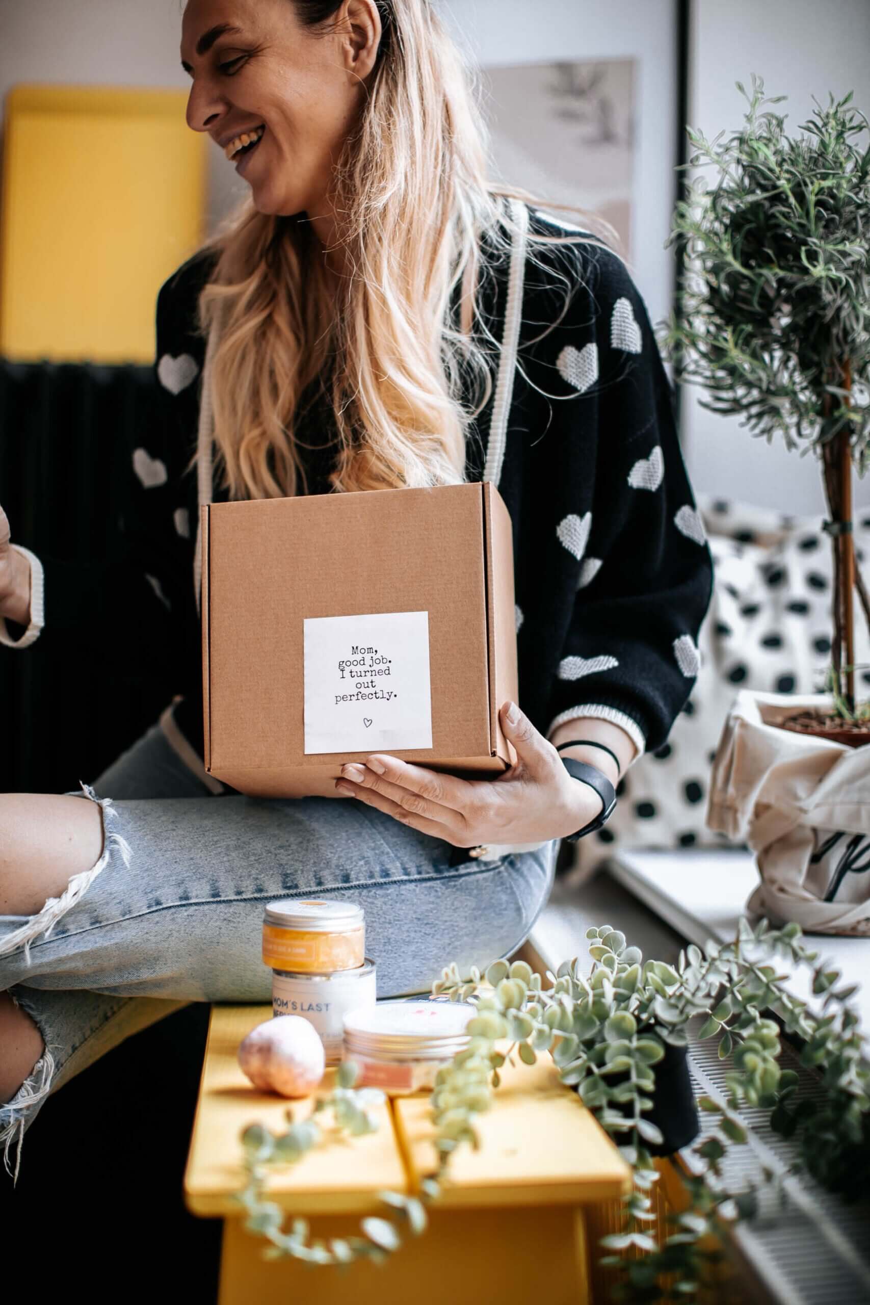 Body Care Gift Box for Mum&#39;s Relaxation