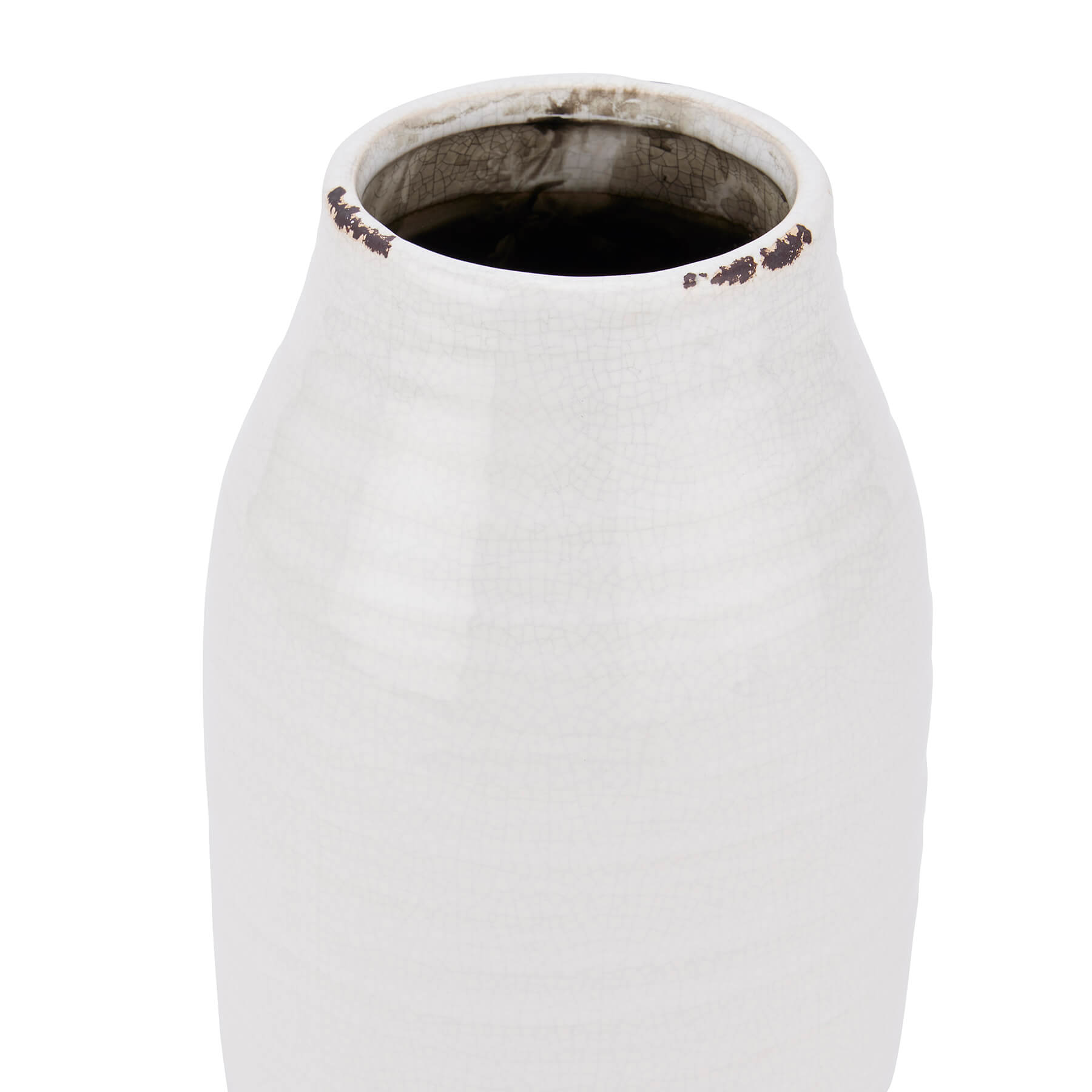 Elegant Garda White Stefanie Vase | Modern Home Decor