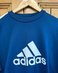 Vintage 90s Adidas Spell Out Jumper Sweater Sweatshirt Top mens Large