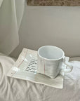Notebook Ceramic Cup Plate-2