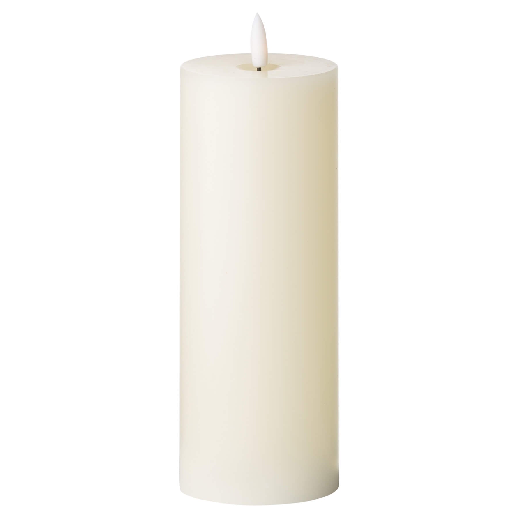 Premium 3-Pack LED Cream Candles | Natural Glow Luxe Set