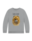 Cozy Red Chow Chow Sweatshirt for Kids – Fluff and Fun in Every Stitch!