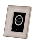Vintage White Washed Wood Frame for Five by Seven Photos