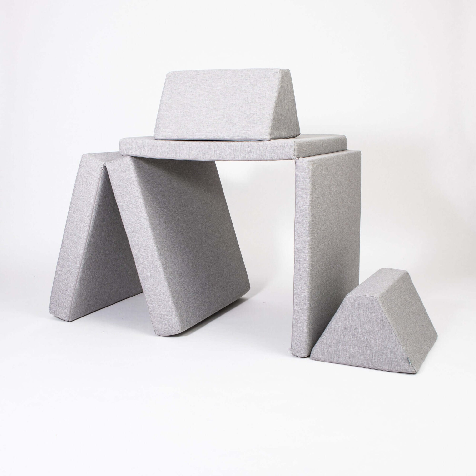 Grey Transformable Play Sofa Set