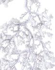 Frosted Snowy Garland for Winter Decorating