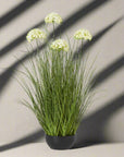 White Allium Large Artificial Plant