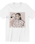 Unisex Organic Cotton Artistic Illustration T Shirt