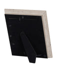 8x10 Crackled Silver Photo Frame with Antique Finish