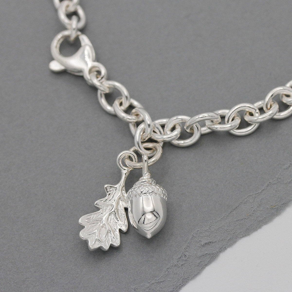 Tiny Beginnings Christening Silver Charm Bracelet