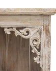 Albasia Bathroom Cabinet - Whitewash