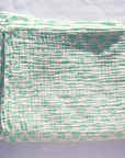Woo Woo Muslin Swaddle - Sea Blue
