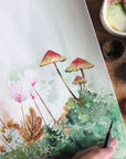 Fairy Forest Hand-Painted Wallpaper | Children's Bedroom Mural