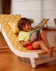 Adjustable Lounge Chair with Comfy Pad for Kids-0