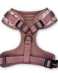 Luxe Adjustable Harness - Mocha Petals