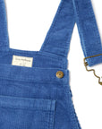 Adult Blue Chunky Cord Dungarees
