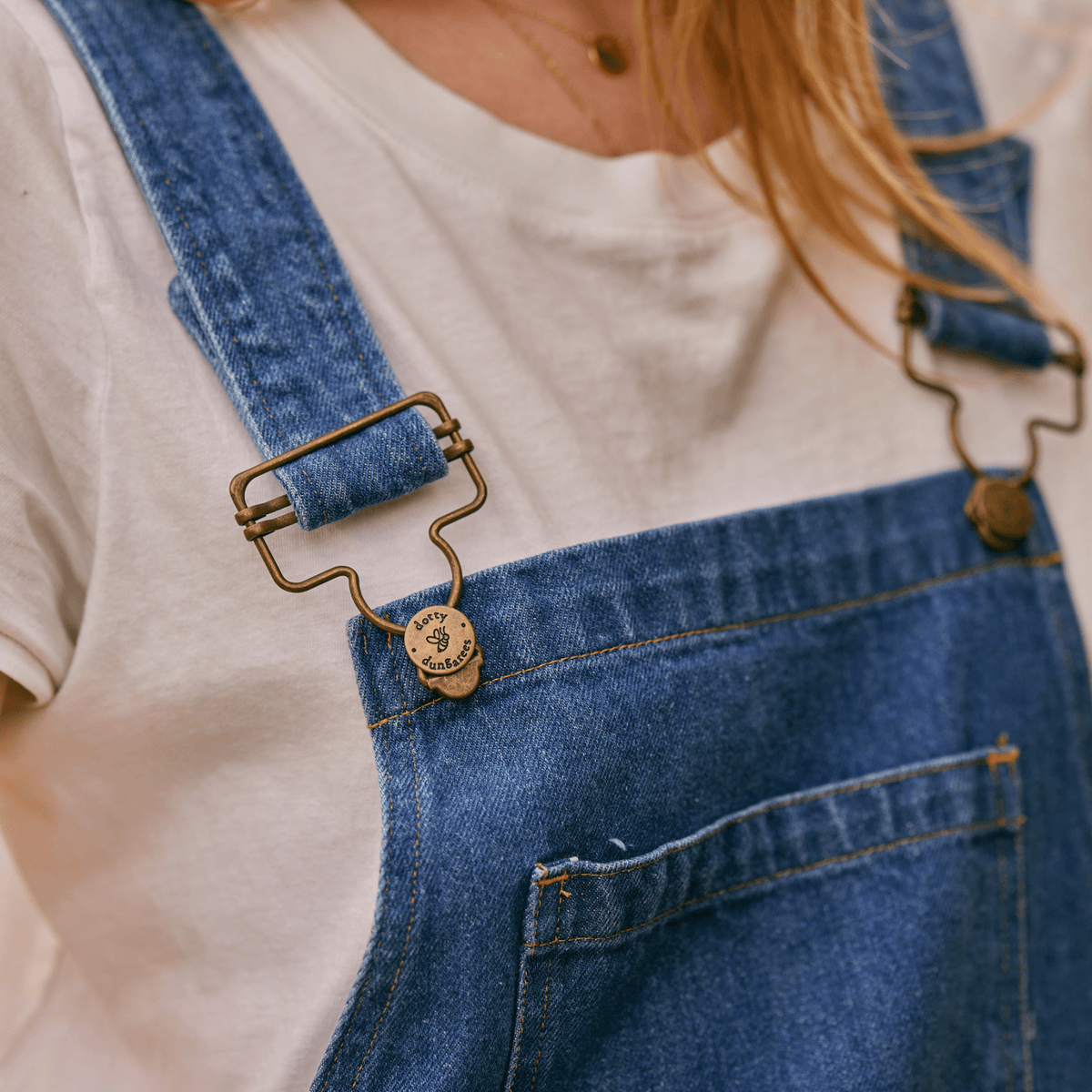Vintage Stonewash Denim Dungarees