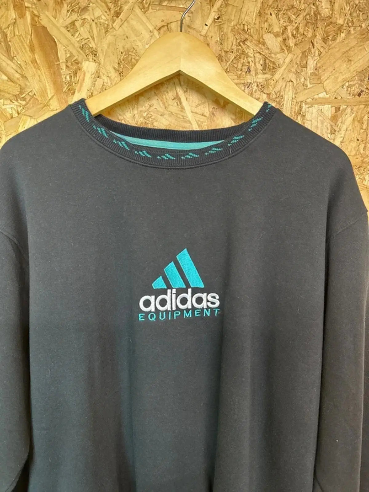 Vintage original 1990’s Adidas equipment jumper ,sweatshirt , unisex medium 