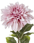 Pink Dahlia Faux Flower Soft Bloom No Fuss Beauty