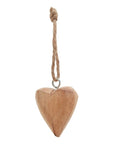 90 Piece Wooden Heart Decoration Set for Rustic Homes