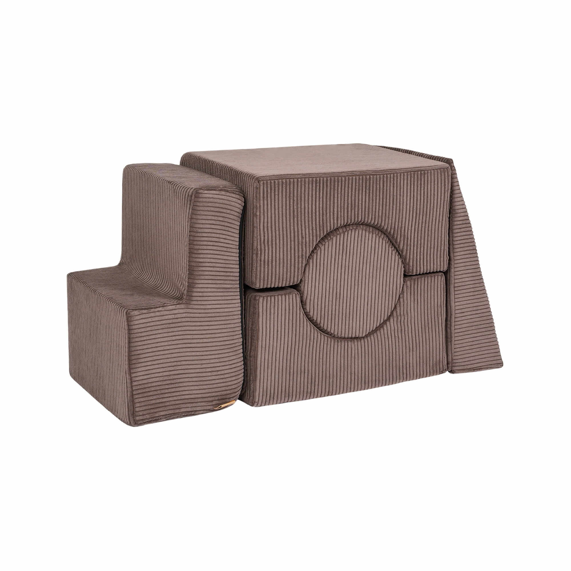 Aesthetic Shape Play Set in Brown Five Piece
