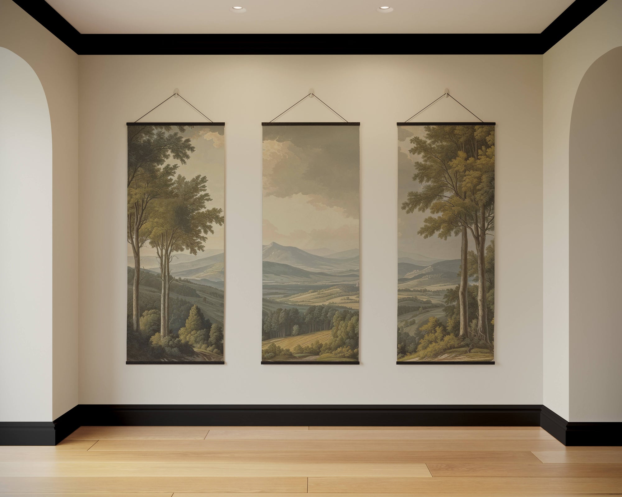 Vintage Landscape Tapestry