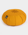 Yoga Studio GOTS Organic Cotton Round Lotus Zafu Buckwheat Cushion