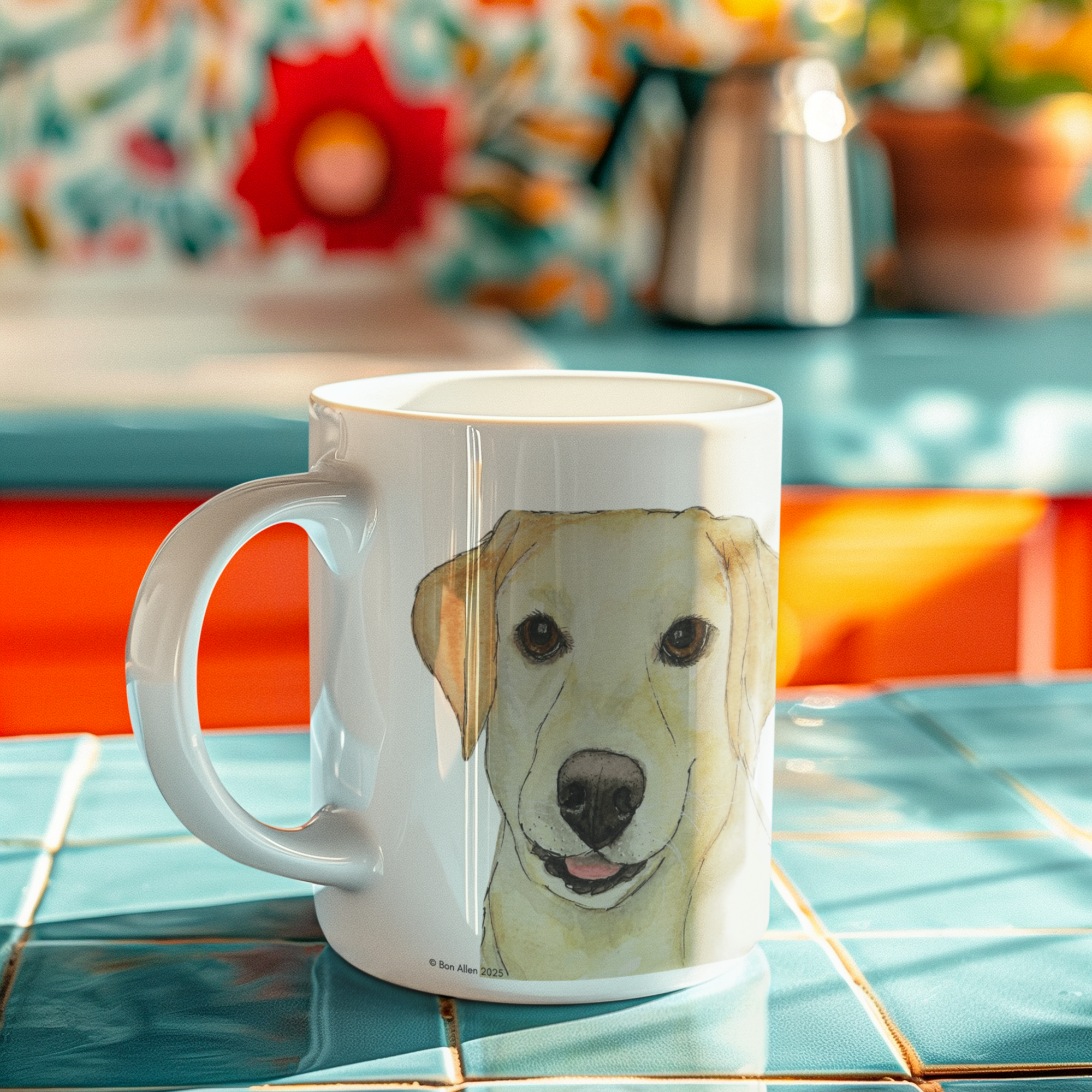 Labrador Mug – Powered by Caffeine &amp; Crumbs