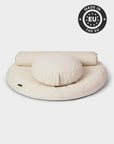 Yoga Studio EU Round Organic Zabuton Meditation Cushion Kit - Zafu & Pranayama